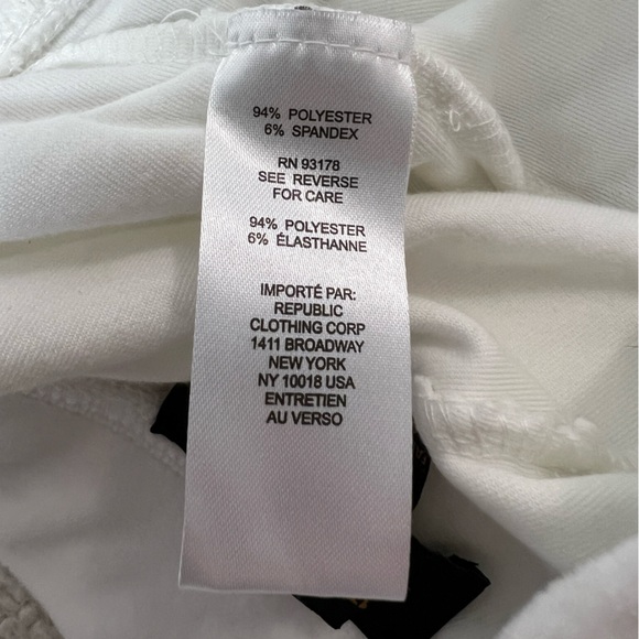 Truth by Republic 2-PC Ivory Lounge Pants & Jogger Hoodie Jacket Women Large - Picture 15 of 15